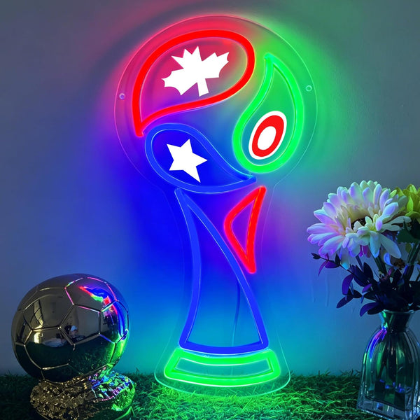 India Football LED Neon Sign
