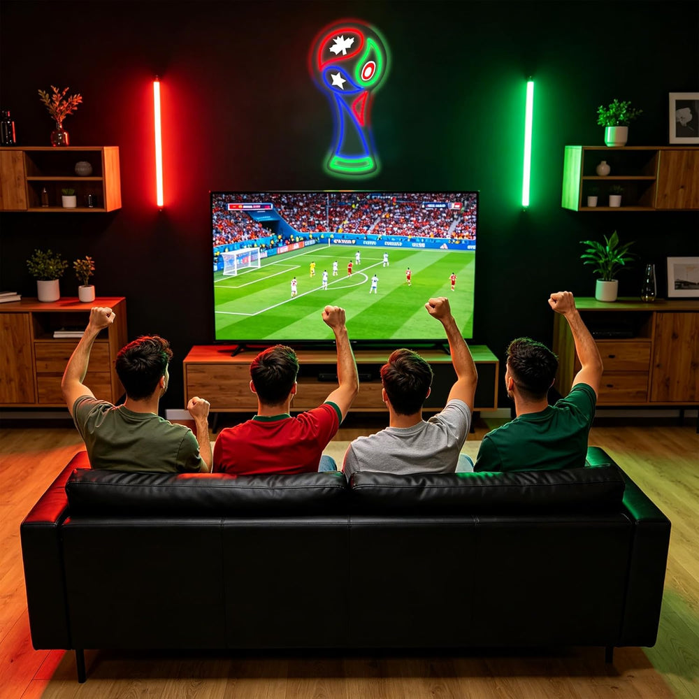 India Football LED Neon Sign