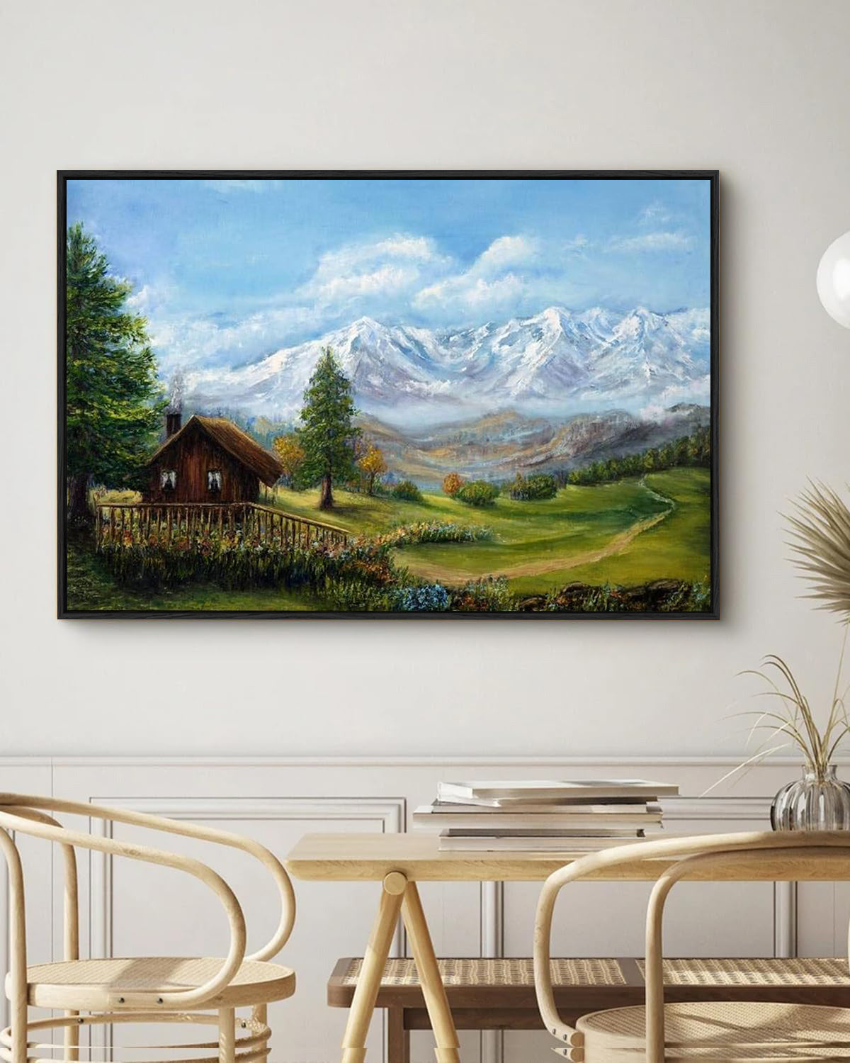 beautiful simple wall paintings