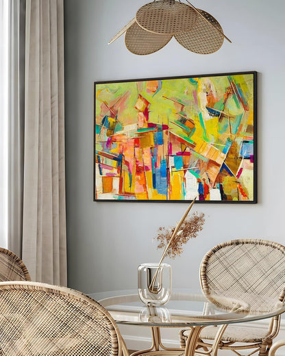 wall painting for drawing room