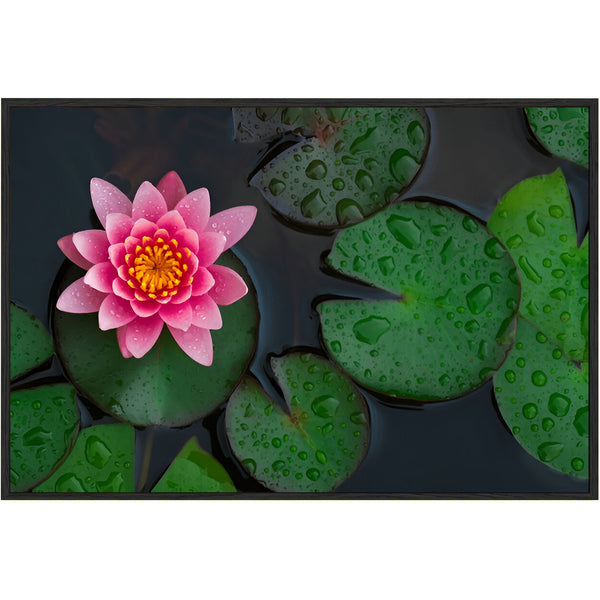 Eurotex Lotus Design 3, Canvas Printed, Wall Art & Paintings