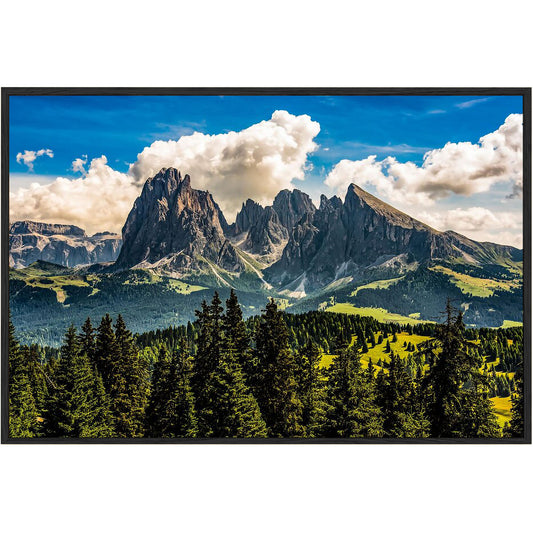 Eurotex Mountain Design 8, Canvas Printed, Wall Art & Paintings
