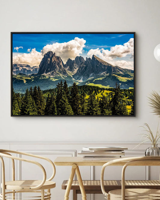 Eurotex Mountain Design 8, Canvas Printed, Wall Art & Paintings