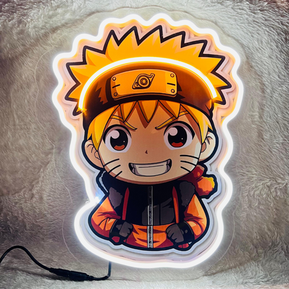 Baby Naruto Neon Custom Neon Sign India | Premium LED Neon Lights for Home & Events