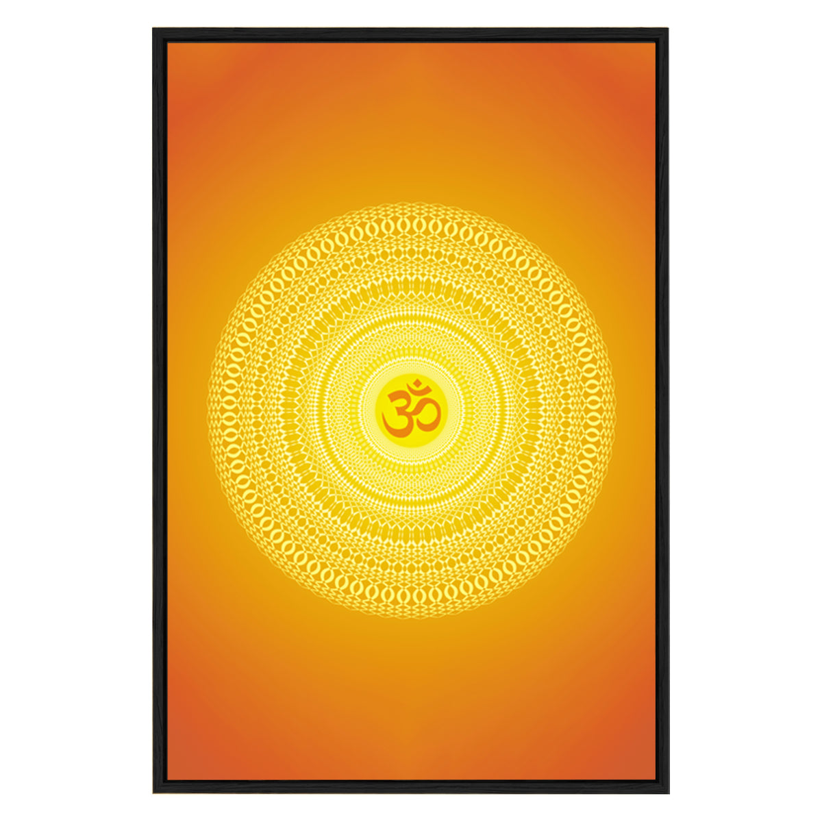 Eurotex Beautiful Om, Canvas Printed, Wall Art & Paintings