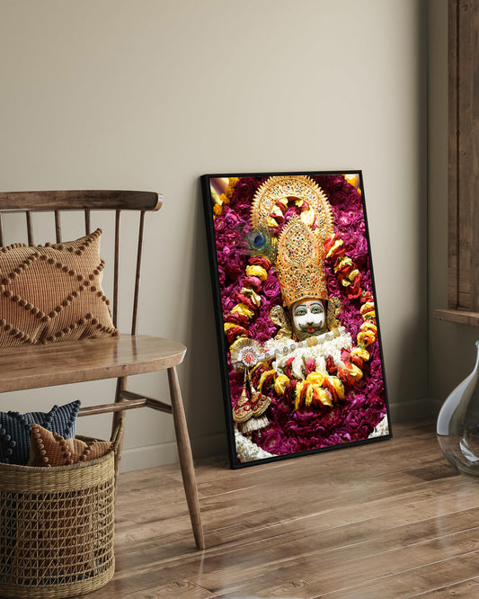 Eurotex Khatu Shyam Ji, Canvas Printed, Wall Art & Paintings