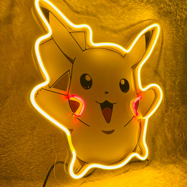 Pikachu Neon LED Artwork Custom Neon Sign