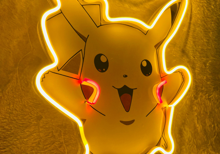 Eurotex Pikachu Neon Artwork - Radiate Pikachu's Spark
