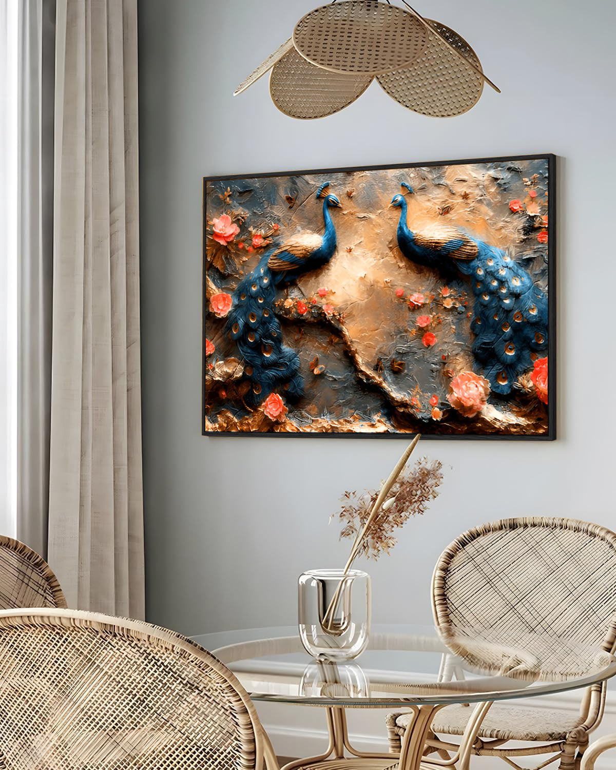 wall painting for drawing room
