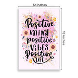 Eurotex Motivational Quotes Wall Poster for Wall Decor, Pack of 4 (A3, 12 x 18 In) Eurotex