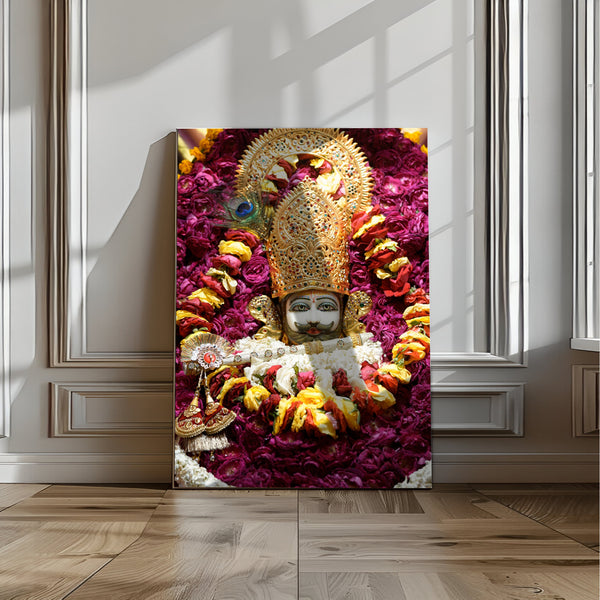 Eurotex Khatu Shyam Ji, Canvas Printed, Wall Art & Paintings
