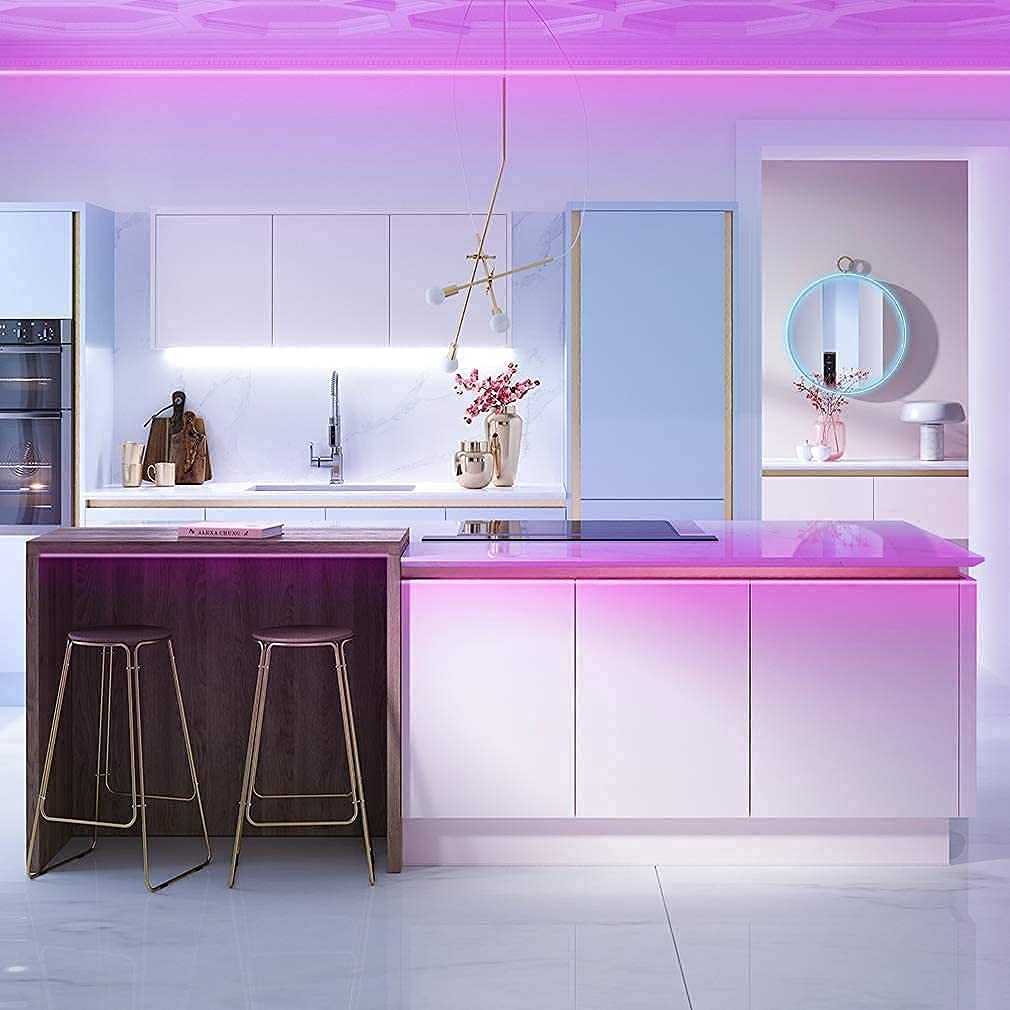 Eurotex LED Rope Lights, for Home Decor, Interior Decoration (Purple)