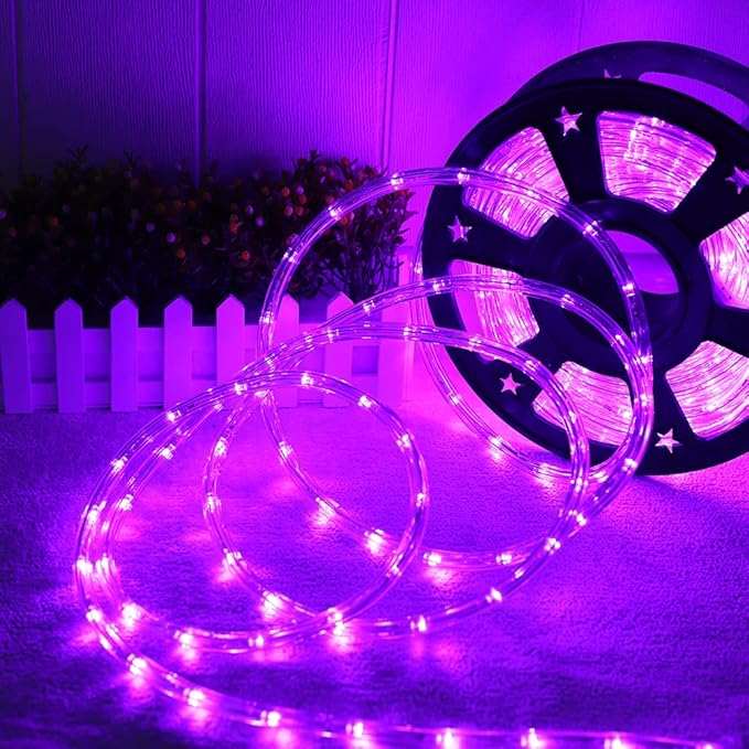 Eurotex LED Rope Lights, for Home Decor, Interior Decoration (Purple)