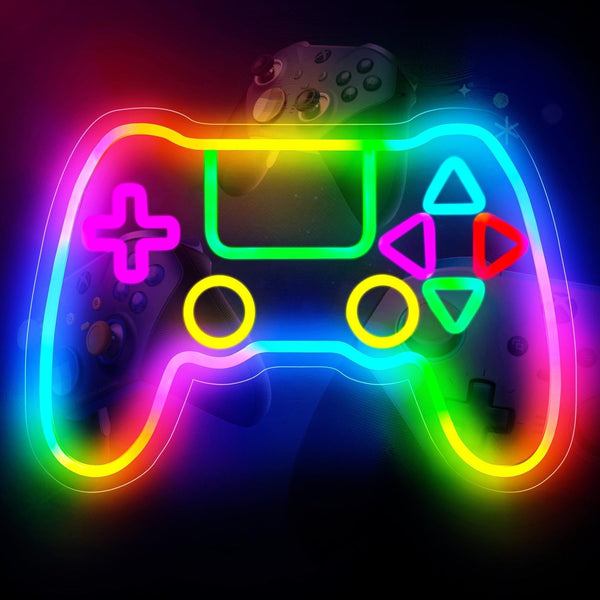 Fabflo Gamepad LED Neon Sign Board Custom | Modern Neon Lighting for Decor