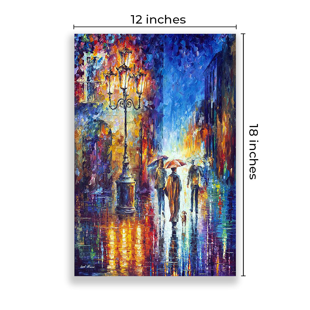 Eurotex Combo Wall Poster, HD Posters for Rome, Pack of 4 (A3, 12 x 18 In) Eurotex