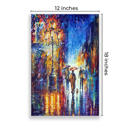 Eurotex Combo Wall Poster, HD Posters for Rome, Pack of 4 (A3, 12 x 18 In) Eurotex