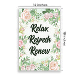 Eurotex Spiritual Wall Poster for Living Room & Bedroom, Pack of 4 (A3, 12 x 18 In) Eurotex