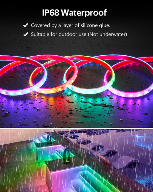 Eurotex Rope Led Strip Lights (Multicolor) – For Balcony Decoration,Home Decor & Interior Decoration
