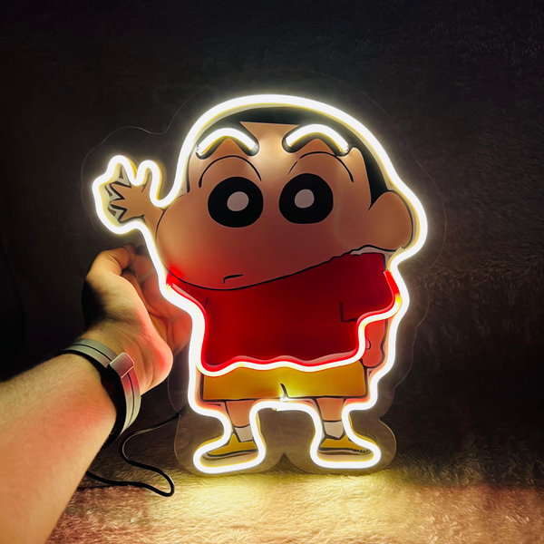 Shinchan Neon Custom Neon Boards | LED Neon Signs for Room, Shop & Bar