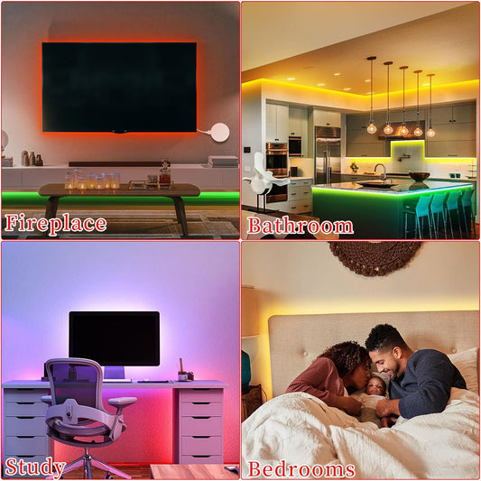 Eurotex Led Strip Lights for Home Decoration, Birthday, Diwali Decoration