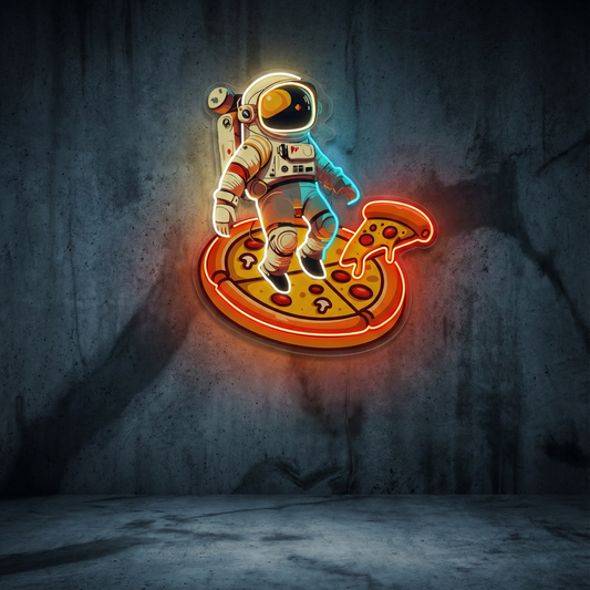 UV Print Astronaut Neon Light | Custom Neon Signs for Parties