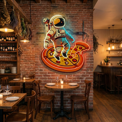 UV Print Astronaut Neon Light | Custom Neon Signs for Parties