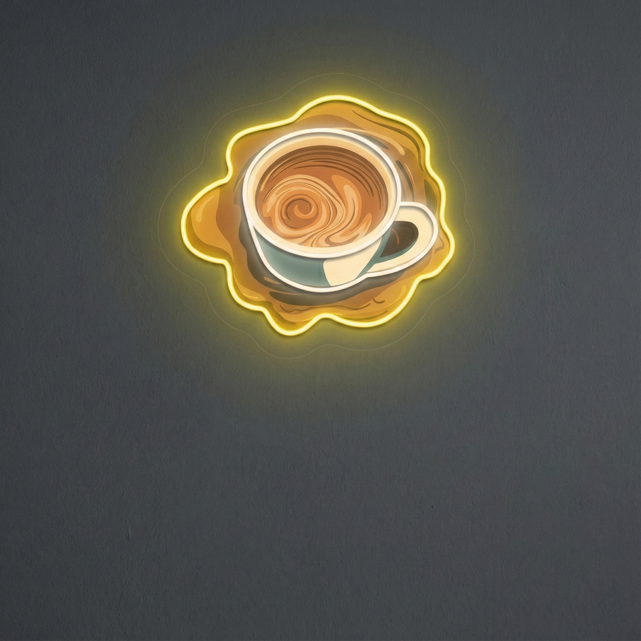 UV Printed Coffee LED Neon | Custom Neon Lights & Neon Rope Light