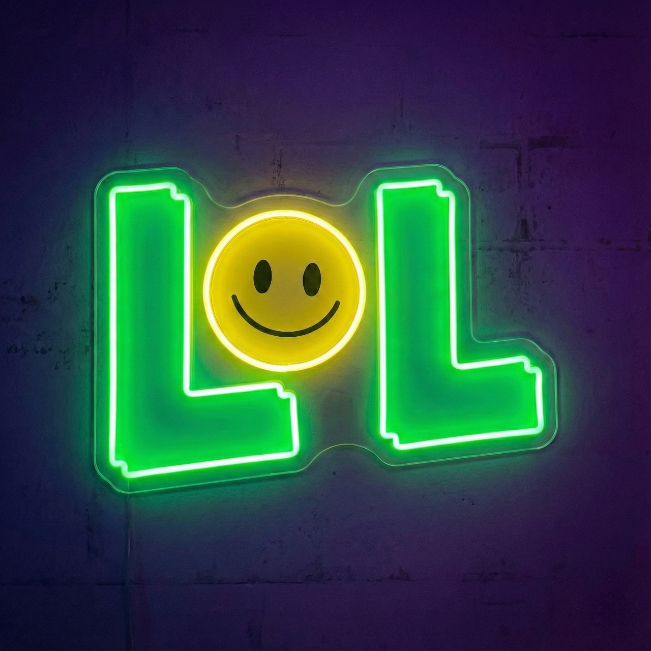 UV Printed LOL LED Neon Light | Custom Neon Lights & Neon Sign