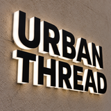 3D LED Acrylic Letters 12 Inch – Front Lit Shop Sign Board