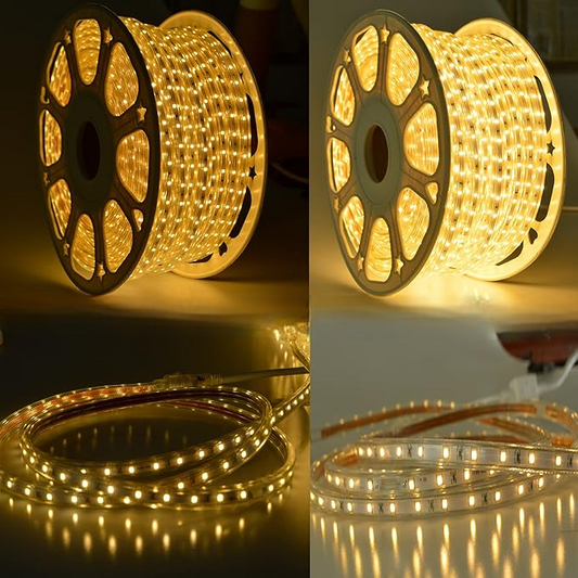 Eurotex LED Rope Lights, for Home Decor, Interior Decoration (Warm White) 40m