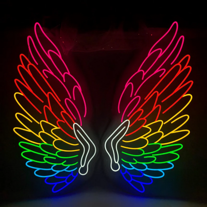 wings neon light