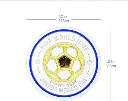 World Cup 2026 Soccer Ball LED Neon Sign