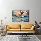 wall painting for drawing room