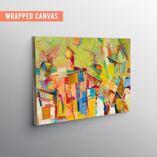 Eurotex Abstract Textured, Canvas Printed, Wall Art & Paintings