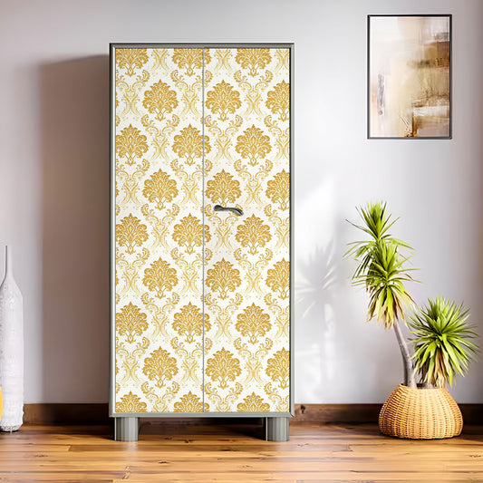 Almirah Stickers Wardrobe Stickers for Home Living Office Wall Multicolored Vinyl Printed Self Adhesive(9013)