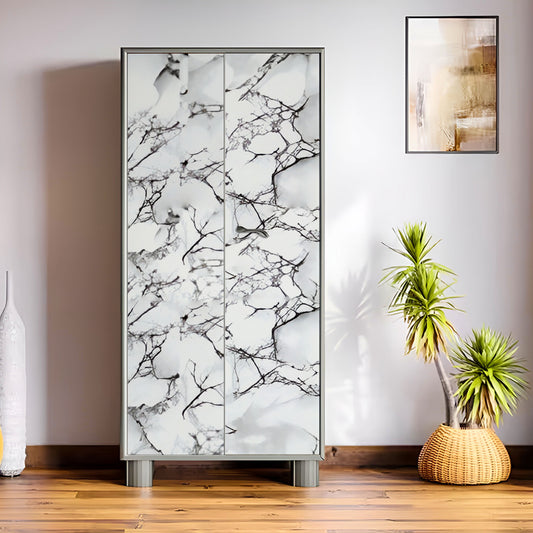 Almirah Stickers Wardrobe Stickers for Home Living Office Wall Multicolored Vinyl Printed Self Adhesive (35101)