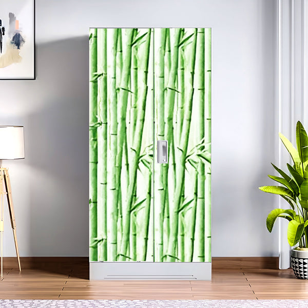 Almirah Stickers Wardrobe Stickers for Home Living Office Wall Multicolored Vinyl Printed Self Adhesive(9145)