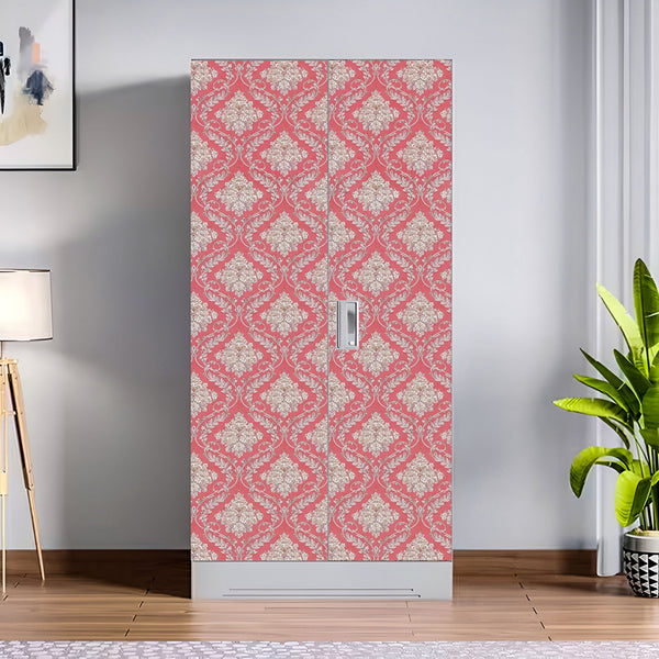 Almirah Stickers Wardrobe Stickers for Home Living Office Wall Multicolored Vinyl Printed Self Adhesive(9089)