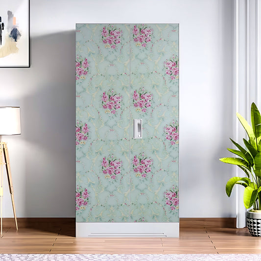 Almirah Stickers Wardrobe Stickers for Home Living Office Wall Multicolored Vinyl Printed Self Adhesive(9005)