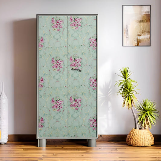 Almirah Stickers Wardrobe Stickers for Home Living Office Wall Multicolored Vinyl Printed Self Adhesive(9005)
