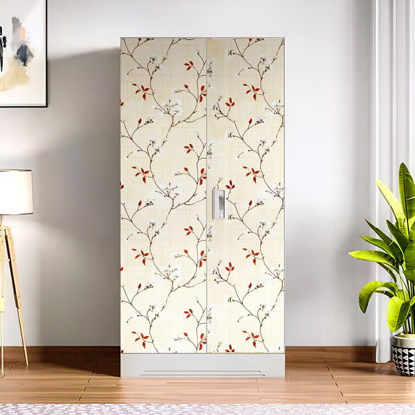 Almirah Stickers Wardrobe Stickers for Home Living Office Wall Multicolored Vinyl Printed Self Adhesive(1012)