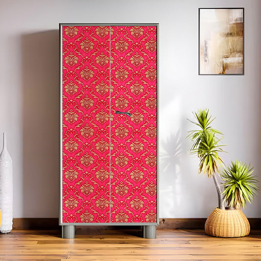 Almirah Stickers Wardrobe Stickers for Home Living Office Wall Multicolored Vinyl Printed Self Adhesive(9151)