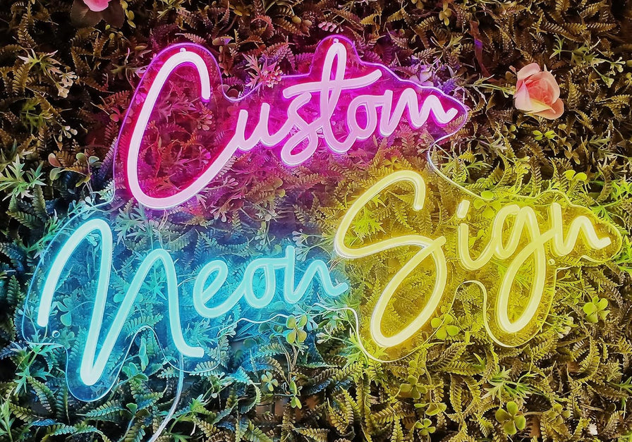 Eurotex Customisable Neon Sign for Home Decor