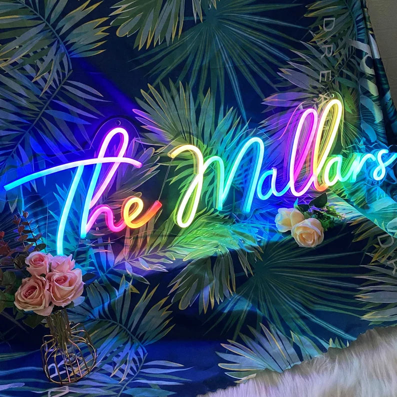 custom made neon signs