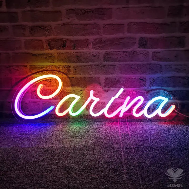 neon name lights
