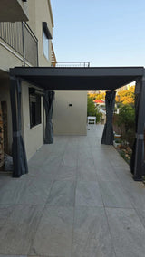 Louvered Pergola Awning 10 x 13 Feet