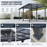 Card pod Parking Canopy 10x15 Feet