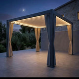 Louvered Pergola Awning 10 x 13 Feet