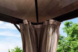 Garden Gazebo with Hardtop 10 x 10 Feet