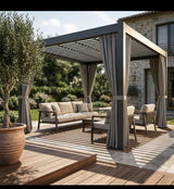 Louvered Pergola Awning 10 x 13 Feet